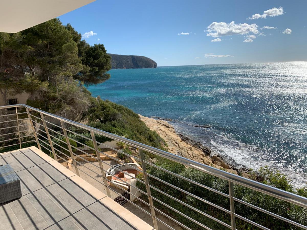 Moraira Sea Front, First Line, Air Conditioning, Heating, First Floor, 2 Habs 4Beds Dış mekan fotoğraf
