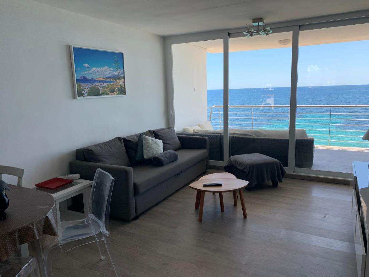 Moraira Sea Front, First Line, Air Conditioning, Heating, First Floor, 2 Habs 4Beds Dış mekan fotoğraf